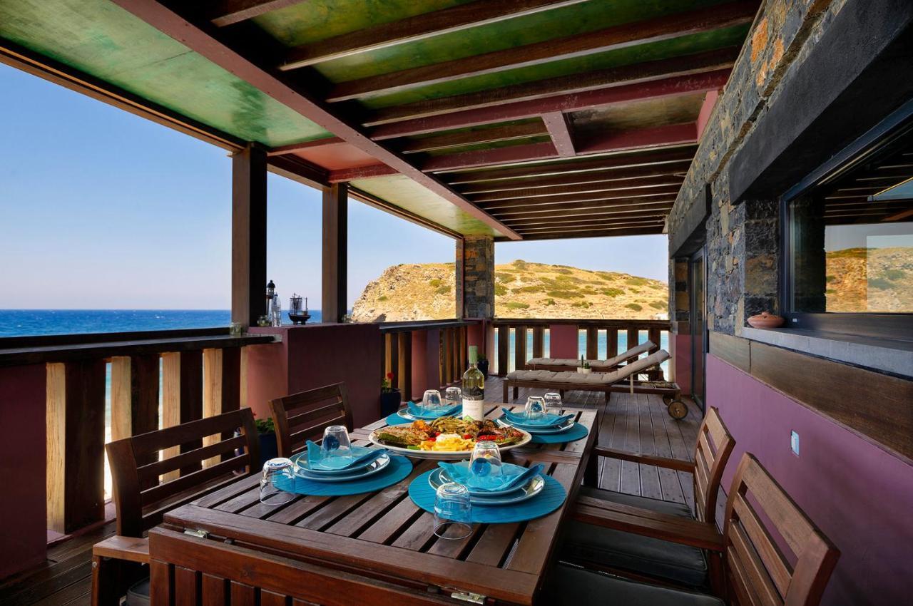 Villa Menelaos Penthouse Mochlos Esterno foto